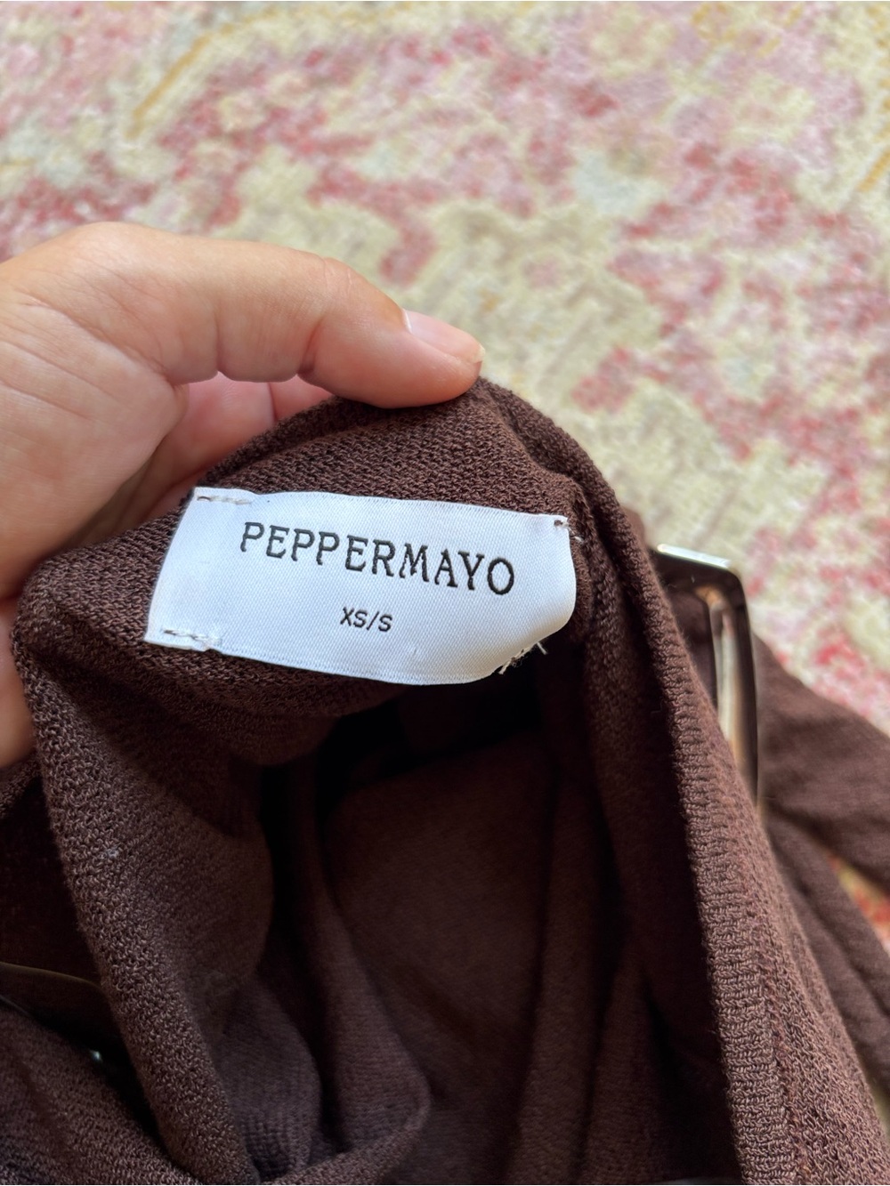 Peppermayo \\ sheer knit bell sleeve dress - Picture 11 of 11